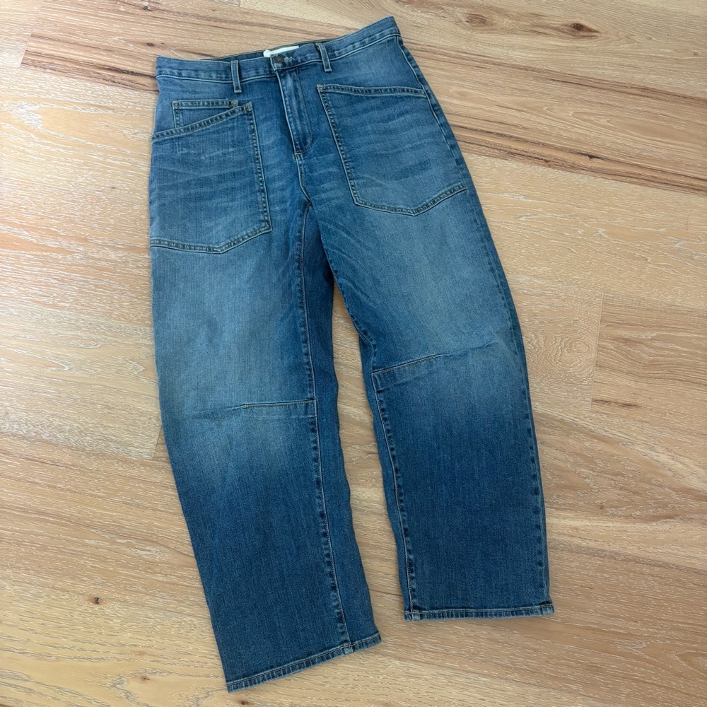 Nili Lotan Blue Boyfriend Jeans - Picture 3 of 11